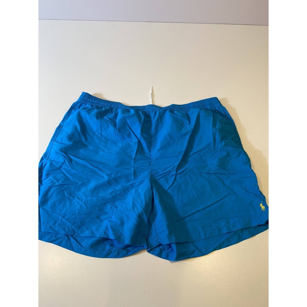 Ralph Lauren Polo Swim Trunks Mens 4XB Big Tall Drawstring Mesh Lined Shorts